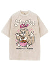 PASTA SLUT MORE PASTA PLEASE VINTAGE GYM SHIRT