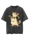 MAMA CAT POWER VINTAGE GYM SHIRT