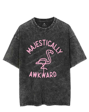 MAJESTICALLY AWKWARD Vintage Gym Shirt
