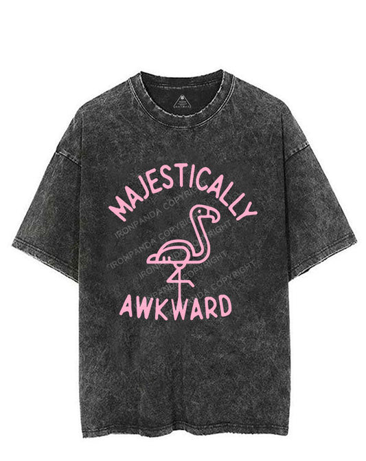 MAJESTICALLY AWKWARD Vintage Gym Shirt