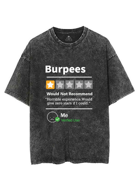 BURPEES REVIEWED Vintage Gym Shirt