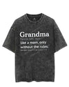 Grandma Definition VINTAGE GYM SHIRT