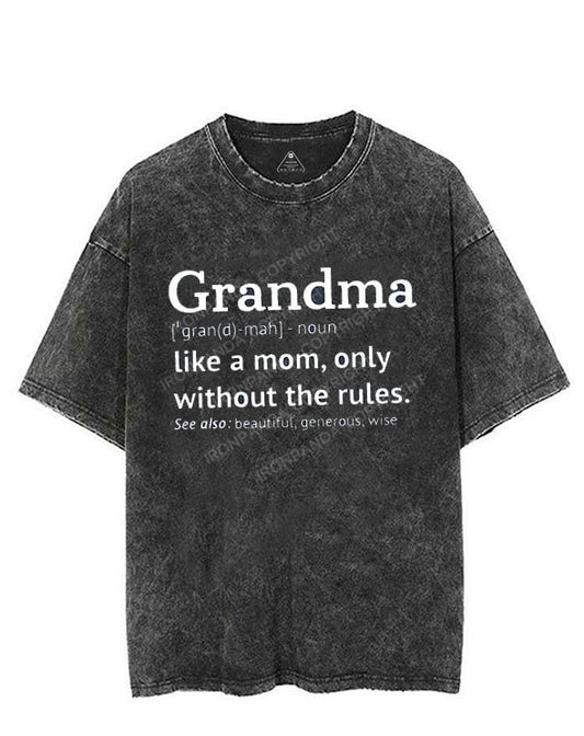 Grandma Definition VINTAGE GYM SHIRT