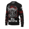 Jesus Firefighter IM A Firefighter Dad Customized 3D All Over Printed hoodie