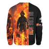 Jesus Firefighter God Bless Firefighter Customized 3D All Over Printed hoodie