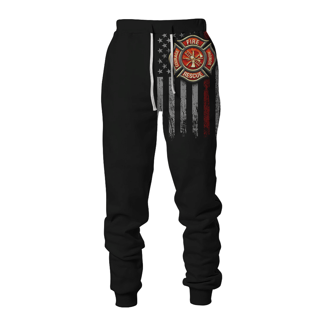 God Will Bring You Through The Fire Jesus Firefighter Customized 3D All Over Printed hoodie