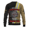 Jesus Firefighter God Made Firefighters Cops Need Heroes Too Customized 3D All Over Printed hoodie