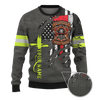 Jesus Firefighter True American Heroes Customized 3D All Over Printed hoodie