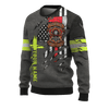 Jesus Firefighter True American Heroes Customized 3D All Over Printed hoodie