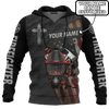 Jesus Firefighter IM A Firefighter I Am Not Allowed In Hell Satan Is Afraid I Put His Fire Out Customized 3D All Over Printed hoodie