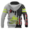 Jesus Firefighter First In Last Out Customized 3D All Over Printed Shirt Hoodie