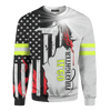 Jesus Firefighter First In Last Out Customized 3D All Over Printed Shirt Hoodie