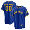 Seattle Mariners 2023 City Connect Fan Made Edition Custom Jersey - All Stitched