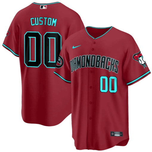 Arizona Diamondbacks 2024 Cool Base Custom Jersey - All Stitched