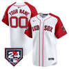 Boston Red Sox 2024 Spring Training Patch Vapor Premier Limited Custom Jersey - All Stitched