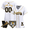 Atlanta Braves 2024 Spring Training & Georgia Patch Vapor Premier Elite Custom Jersey - All Stitched