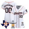 Houston Astros Houston Rodeo Patch Vapor Premier Limited Custom Jersey - All Stitched