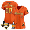Houston Astros Houston Rodeo Patch Vapor Premier Limited Custom Jersey - All Stitched