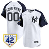 New York Yankees 2024 Jackie Robinson Patch Vapor Premier Limited Custom Jersey - All Stitched
