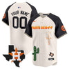Houston Astros Cactus Jack Patch Vapor Premier Limited Custom Jersey V9 - Stitched