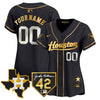 Houston Astros 2024 Jackie Robinson Patch Vapor Premier Limited Custom Jersey - All Stitched