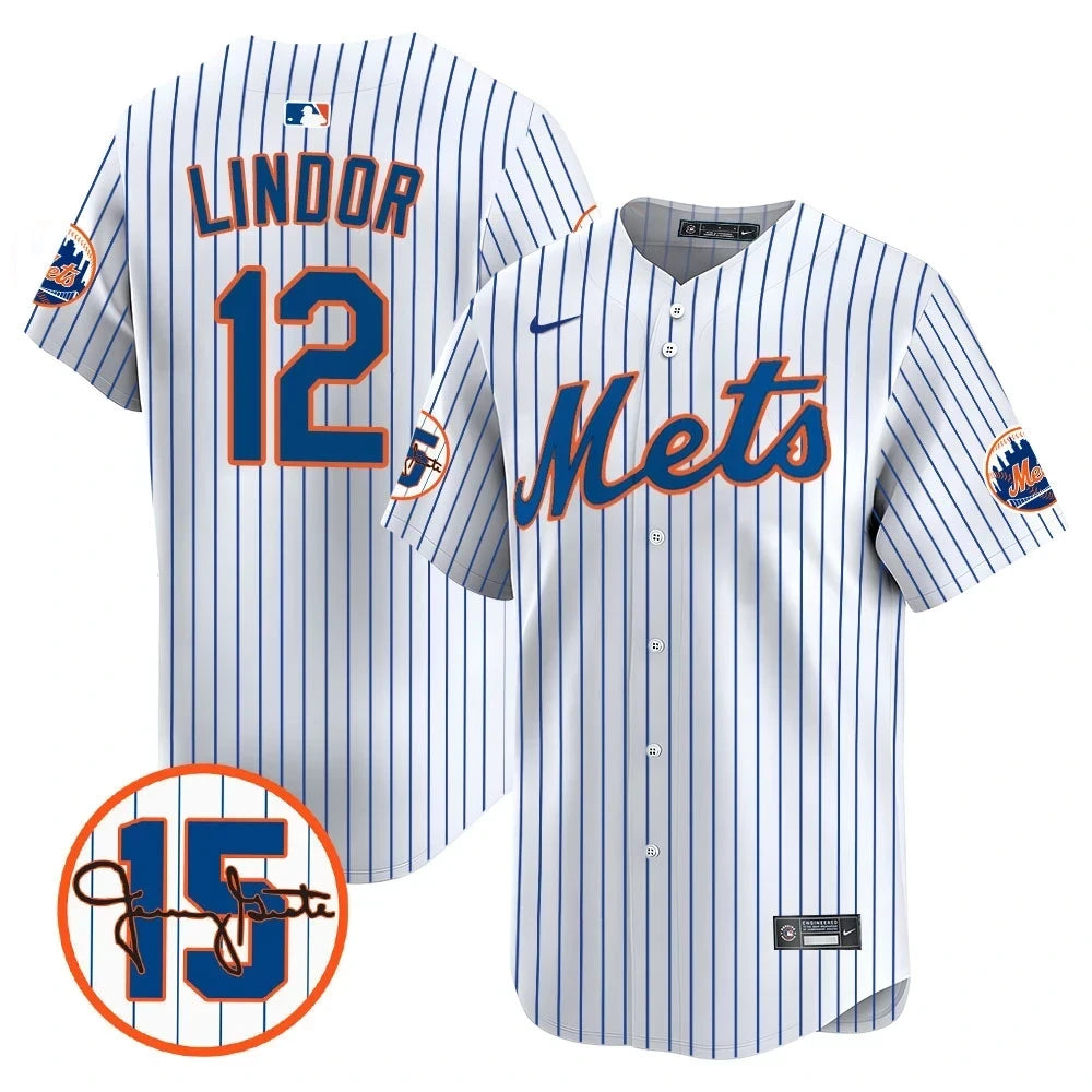 New York Mets Jerry Grote Patch Vapor Premier Limited V1 Jersey – All Stitched