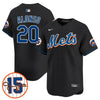 New York Mets Jerry Grote Patch Vapor Premier Limited V1 Jersey – All Stitched