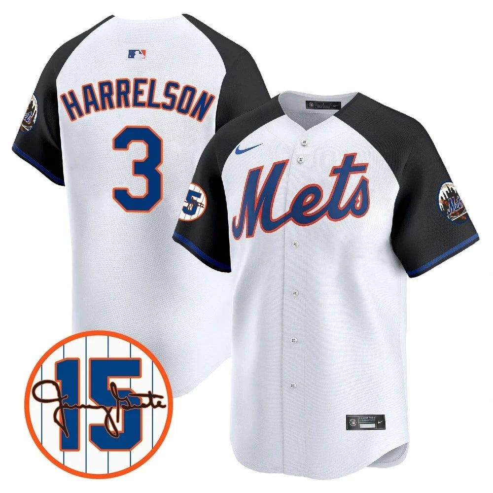 New York Mets Jerry Grote Patch Vapor Premier Limited V1 Jersey – All Stitched