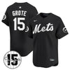 New York Mets Jerry Grote Patch Vapor Premier Limited V1 Jersey – All Stitched