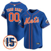 Custom New York Mets Jerry Grote Patch Vapor Premier Limited V1 Jersey – All Stitched