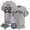 Men's New York Yankees American League Champions Jersey - All Stitched 410VTHNJS026