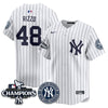 Men's New York Yankees American League Champions Jersey - All Stitched 410VTHNJS026