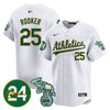 Men's Oakland Athletics 2024 Ricky Henderson Memorial Jersey - All Stitched