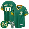 Custom Oakland Athletics 2024 Ricky Henderson Memorial Jersey - All Stitched