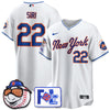 Men's New York Mets Blue Road 2025 Spring Training Jersey - All Stitched