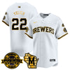 Women's Milwaukee Brewers 2025 Limited Jersey - Bob Uecker Patch - All Stitched