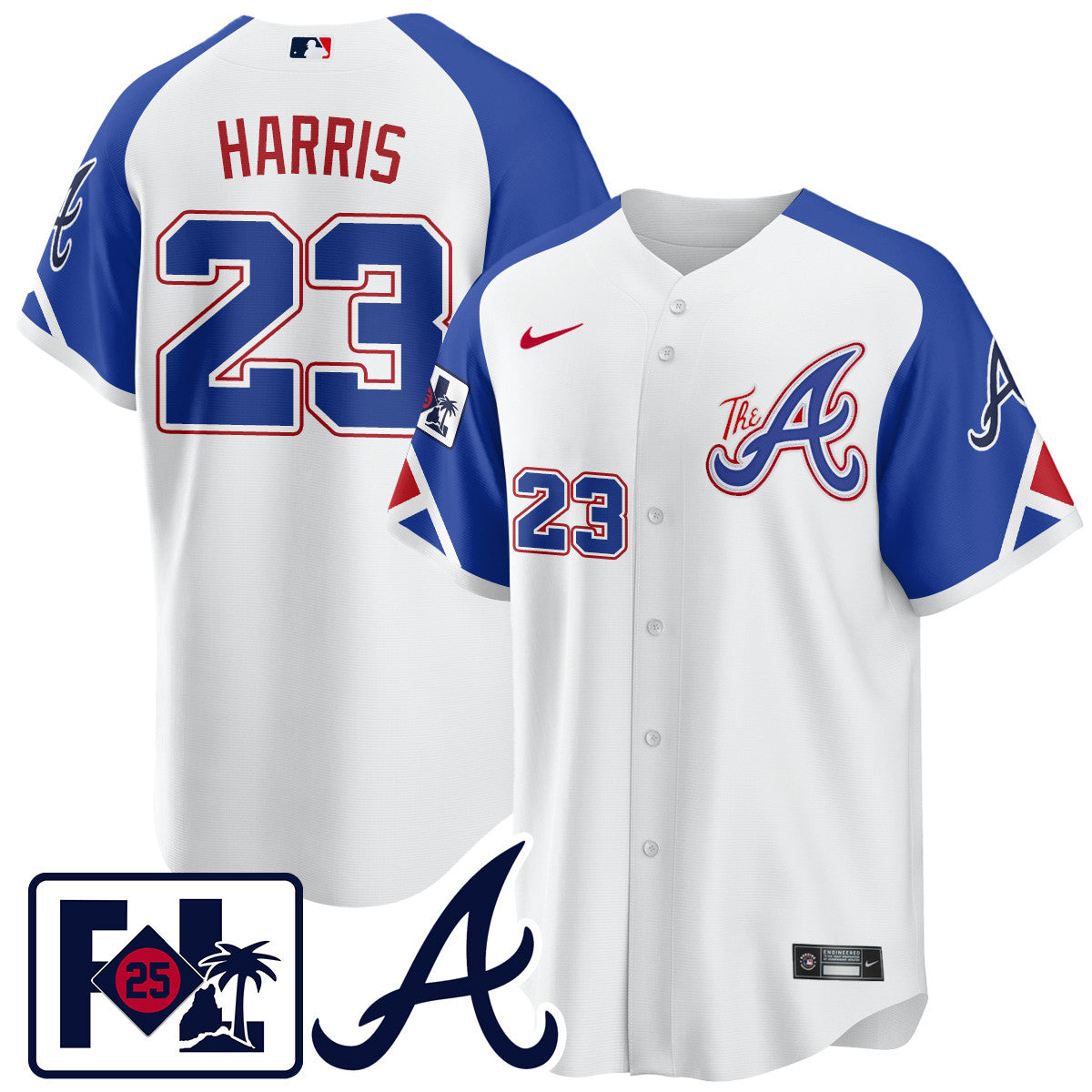 Men's Atlanta Braves 2025 Spring Training Jersey - All Stitched