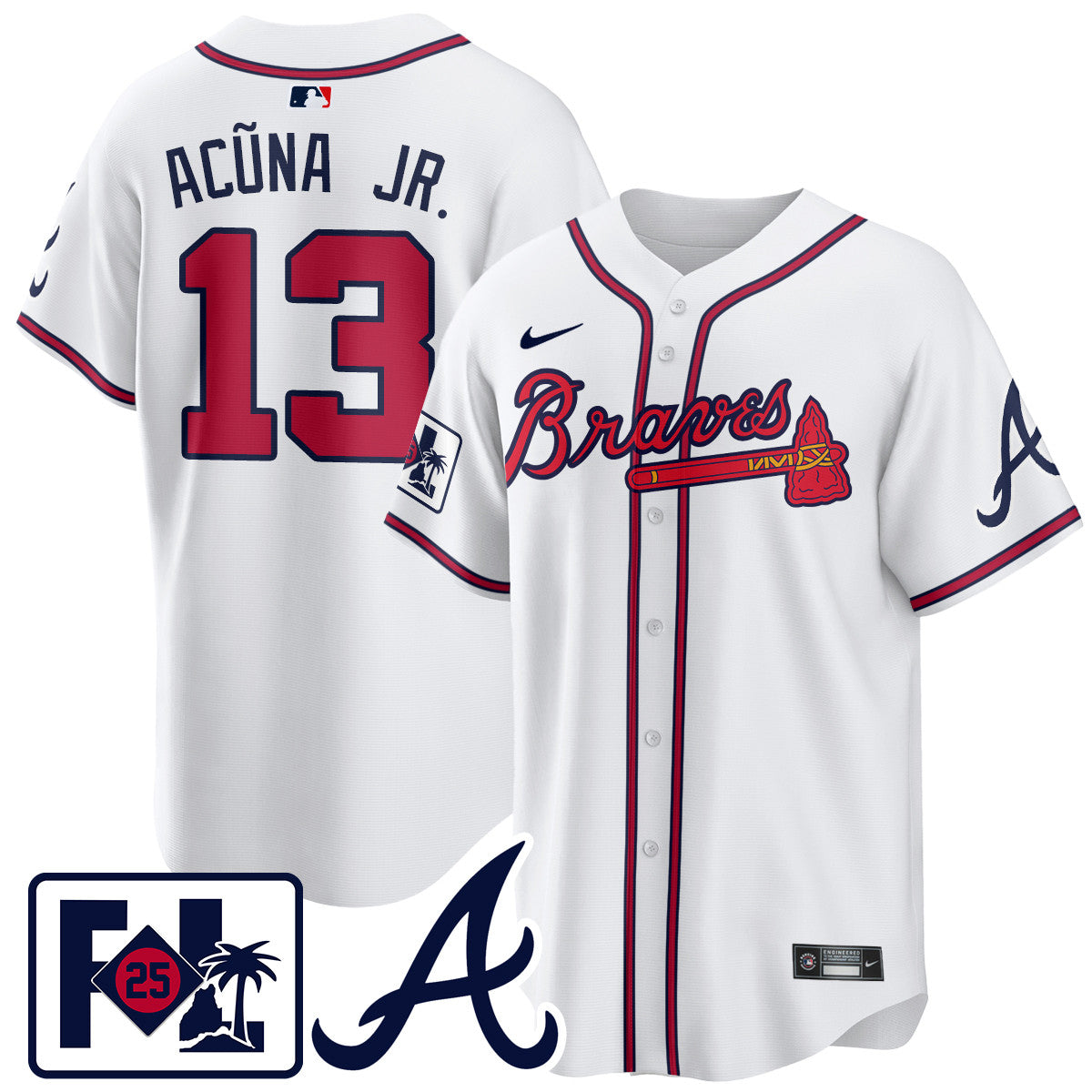 Men's Atlanta Braves 2025 Spring Training Jersey - All Stitched
