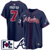 Men's Atlanta Braves 2025 Spring Training Jersey - All Stitched
