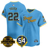 Men's Milwaukee Brewers Jersey - Bob Uecker, 54 Seasons for Brewers - All Stitched