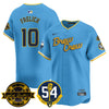 Men's Milwaukee Brewers Jersey - Bob Uecker, 54 Seasons for Brewers - All Stitched
