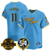 Men's Milwaukee Brewers Jersey - Bob Uecker, 54 Seasons for Brewers - All Stitched