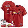 Men's St. Louis Cardinals Jack Buck Limited Jersey - All Stitched