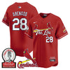 Men's St. Louis Cardinals Jack Buck Limited Jersey - All Stitched