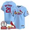 Men's St. Louis Cardinals Jack Buck Limited Jersey - All Stitched