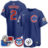 Men's Chicago Cubs Limited Jersey - Harry Caray "Holy Cow" Patch - All Stitched