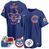 Men's Chicago Cubs Limited Jersey - Harry Caray "Holy Cow" Patch - All Stitched