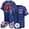 Men's Chicago Cubs Limited Jersey - Harry Caray "Holy Cow" Patch - All Stitched