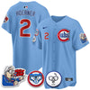Men's Chicago Cubs Limited Jersey - Harry Caray "Holy Cow" Patch - All Stitched