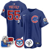 Men's Chicago Cubs Limited Jersey - Harry Caray "Holy Cow" Patch - All Stitched